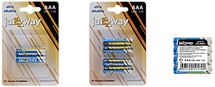 Jazzway Ultra Alkaline AA, ААА
